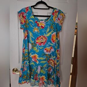 JamsWorld Aqua Dress or Swimsuit coverup  Hawaii